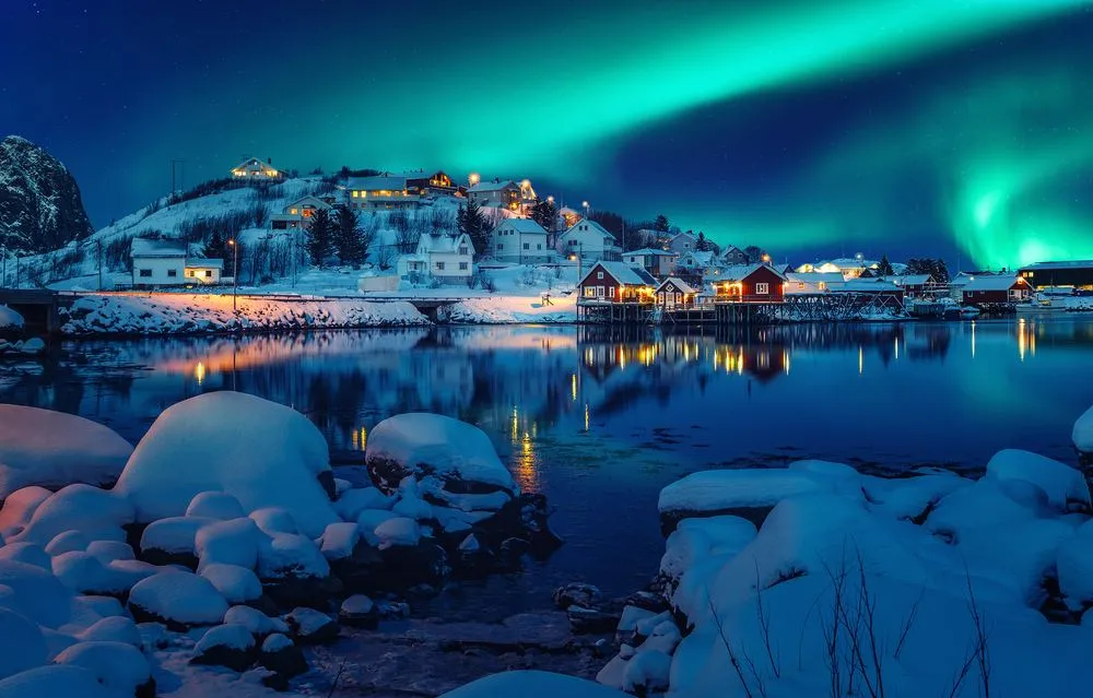 Northern Lights in Lofoten