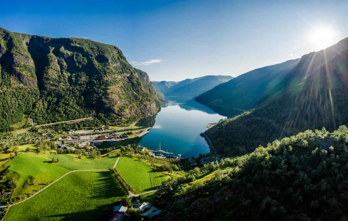 Aurlandsfjord, Norway