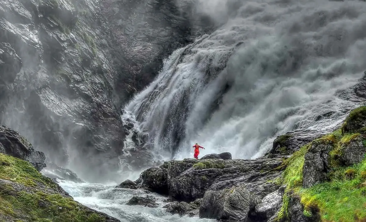 waterfalls in Norway