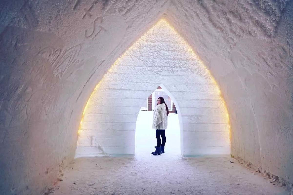 Igloo hotel in Iceland