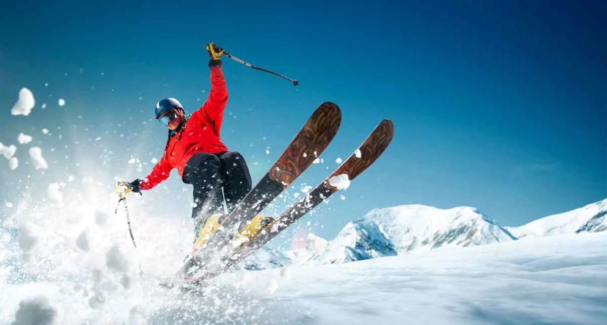 Skiing in Alta, Norway
