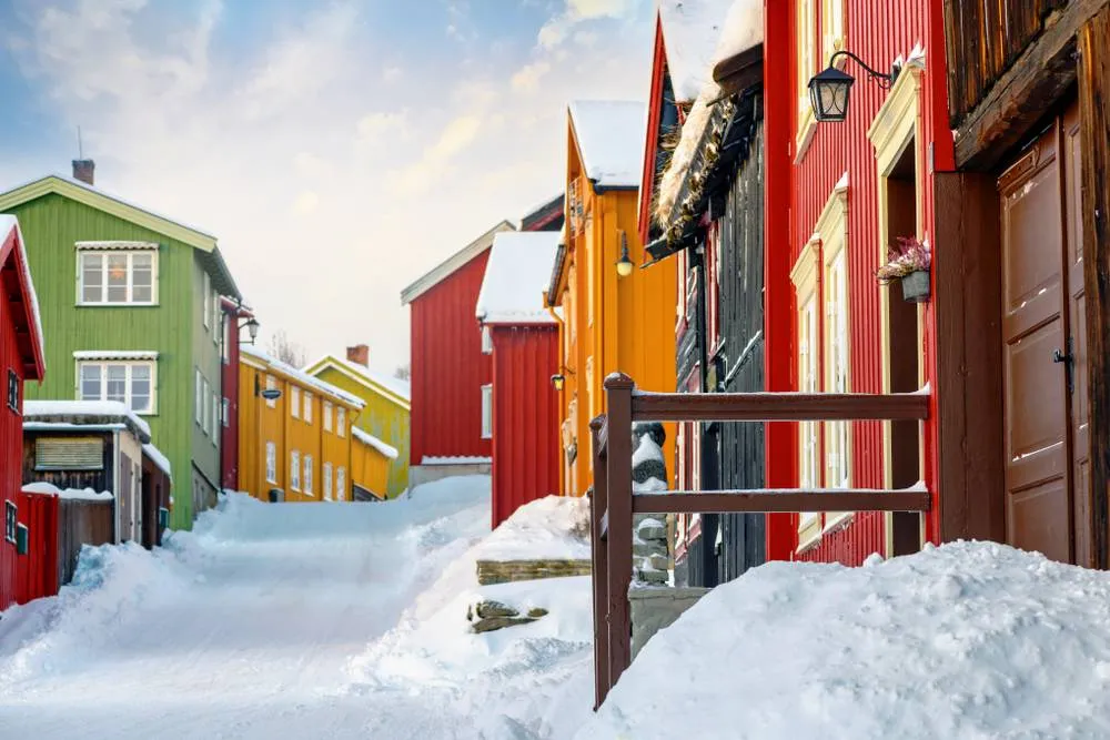 Houses in Roros
