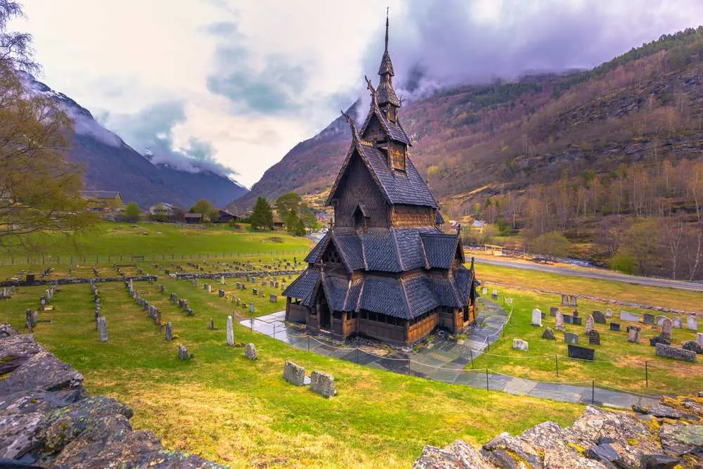 Stave church in Borgund