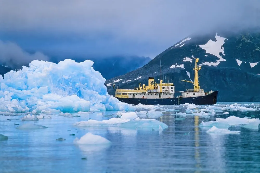 Boat in Svalbard