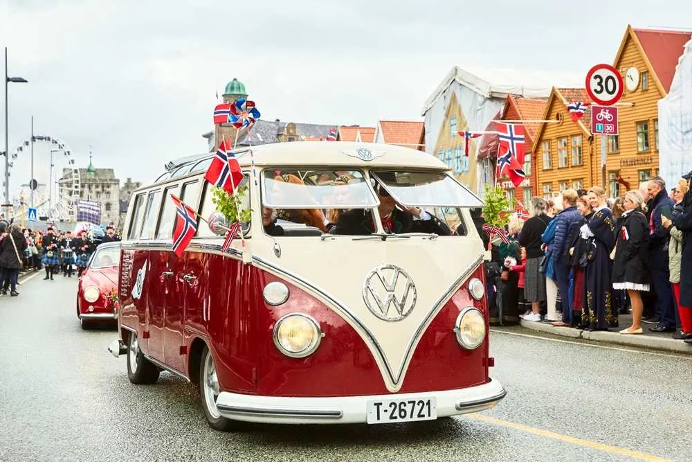 Celebrating national day in Norway