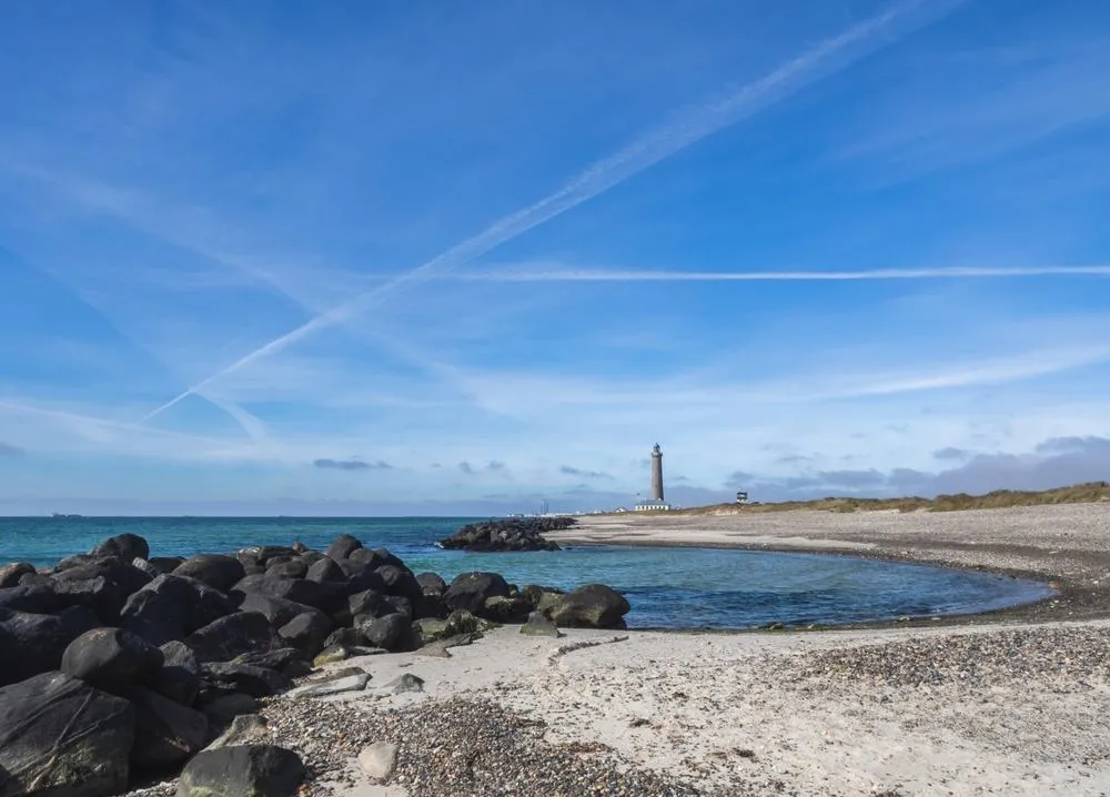 Skagen beach in Norway