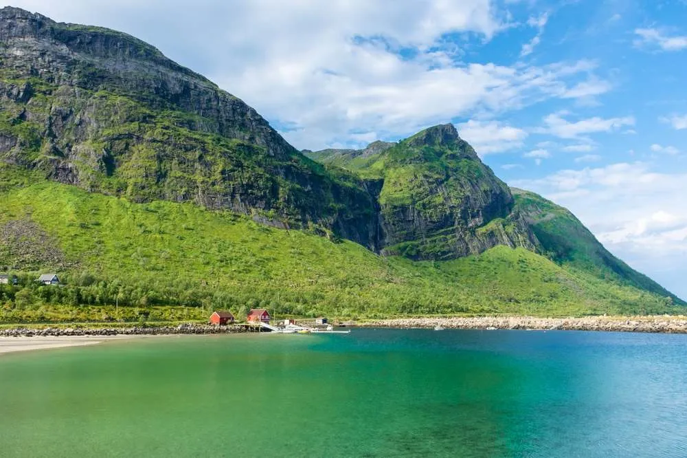 Beach in Senja Island