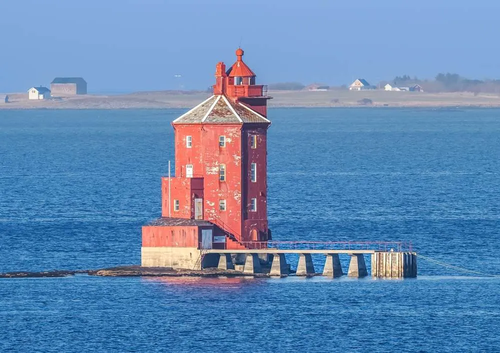 Kjeungskjaer lighthouse in Trondheim