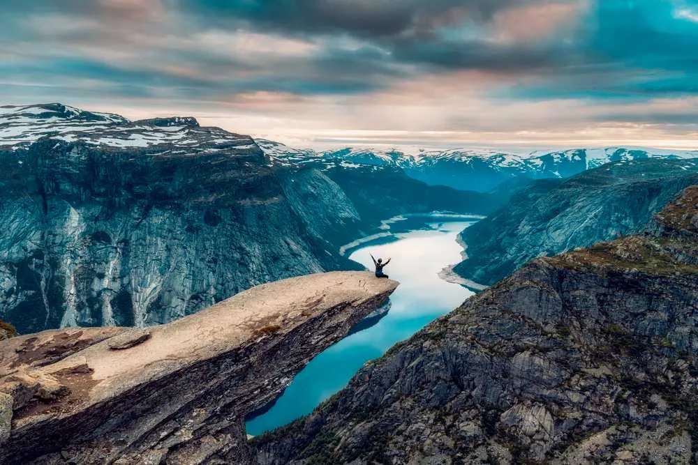 Trolltunga hike in Norway