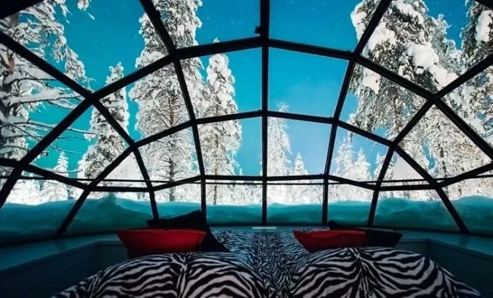 Igloo hotel in Norway