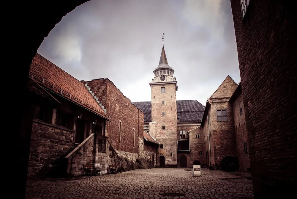 Akershus slott i Norge