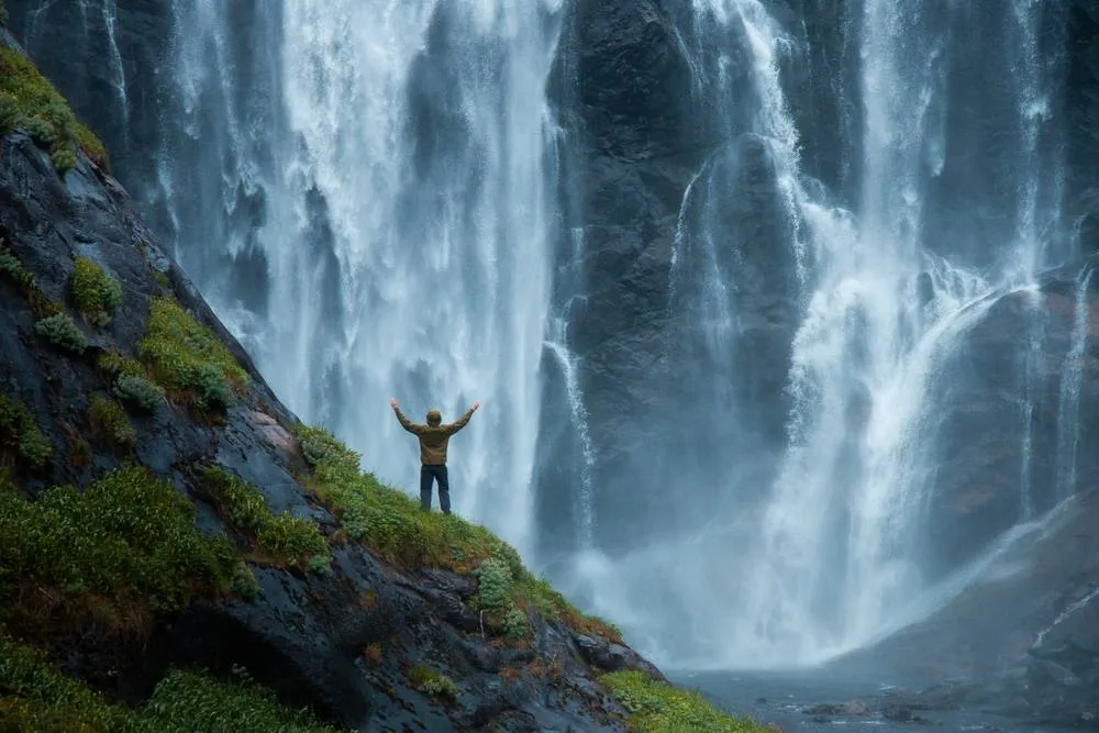Waterfall in Norway