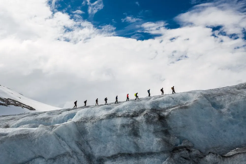 Glaciar hiking in Jostedalsbreen National Park
