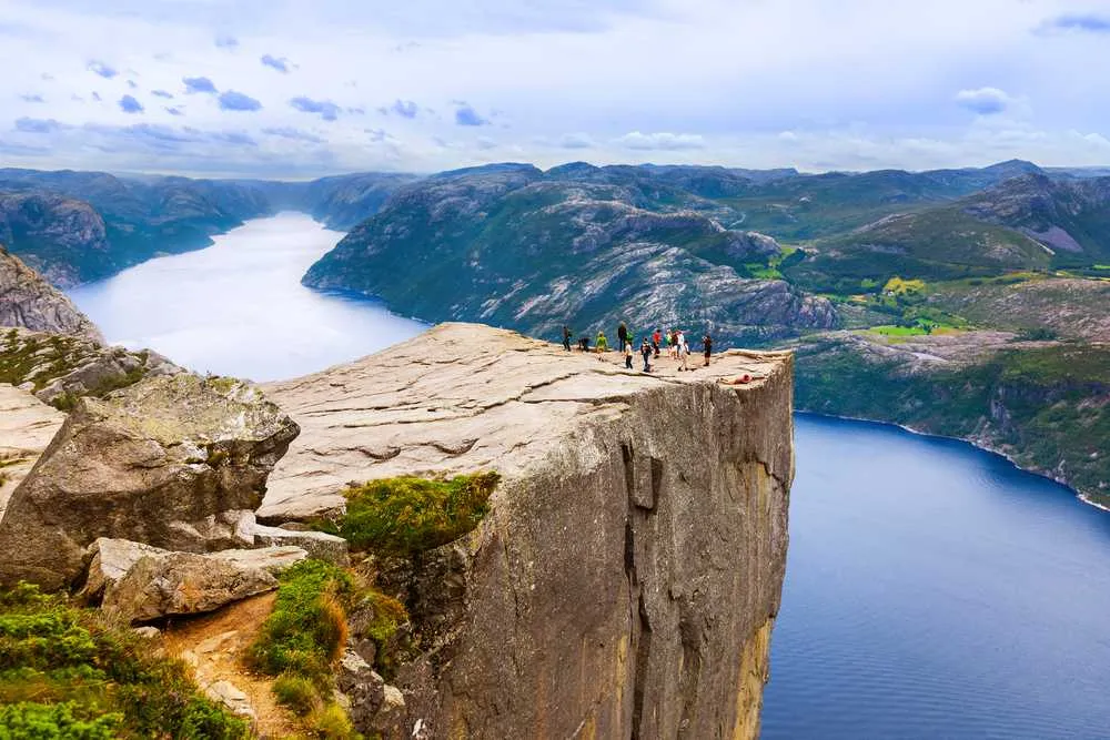 Pulpit Rock in Norway
