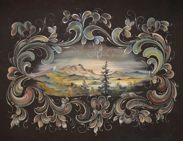 Rosemaling: The Colorful Art of Norway