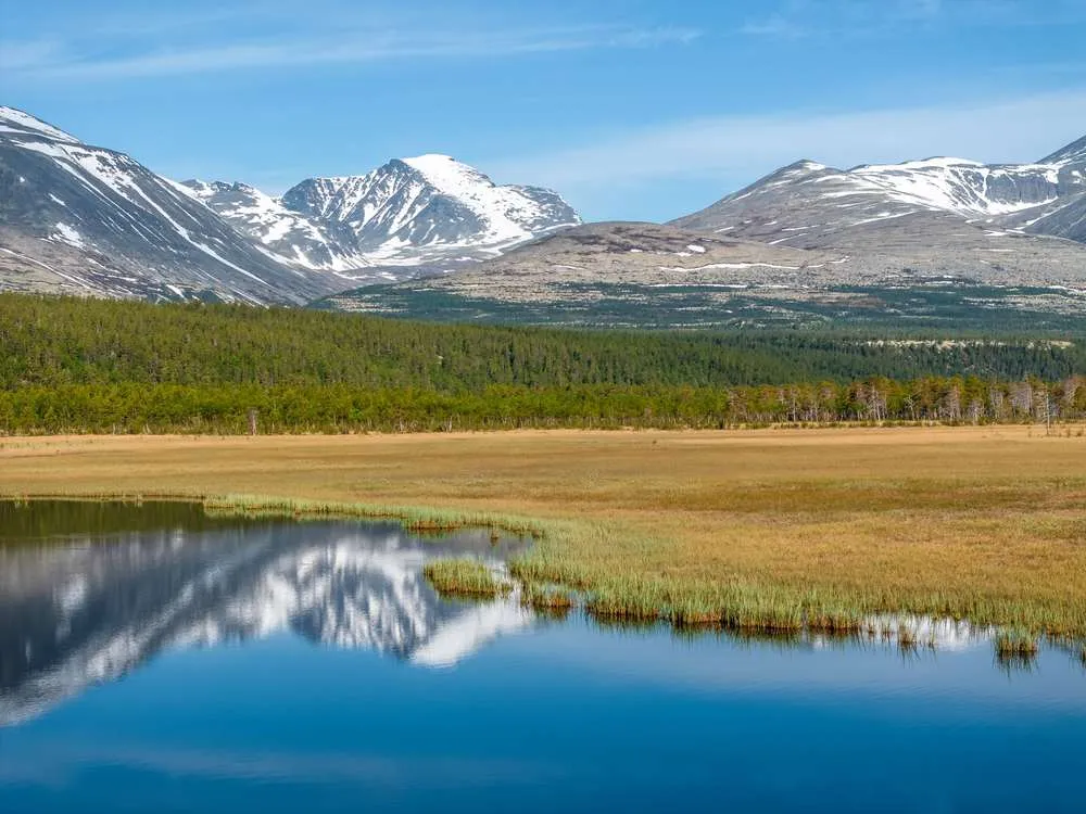 Bergen in het Nationaal Park Rondane