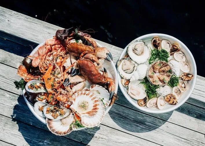 Food in Cornelius Seafood Restaurant