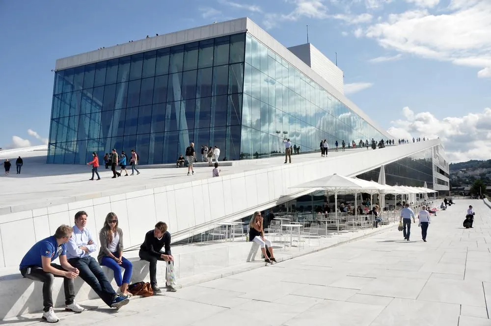 Roof of Oslo Opera House