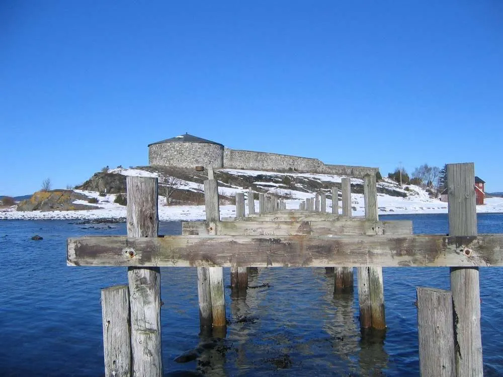 Steinvikholm Castle in Skatval Peninsula