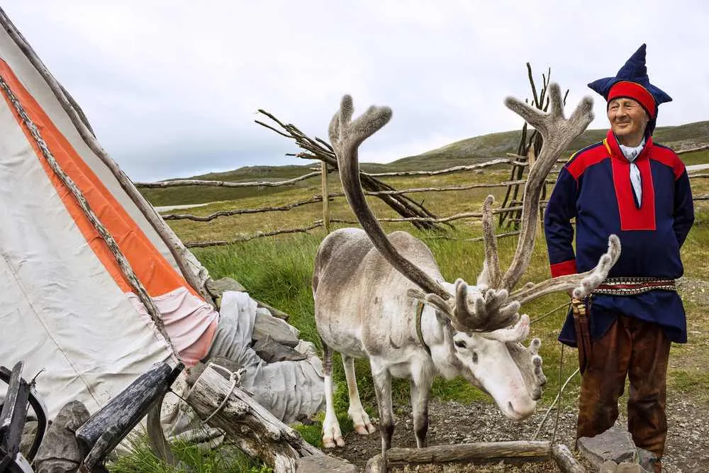 Sami Camp in Norway