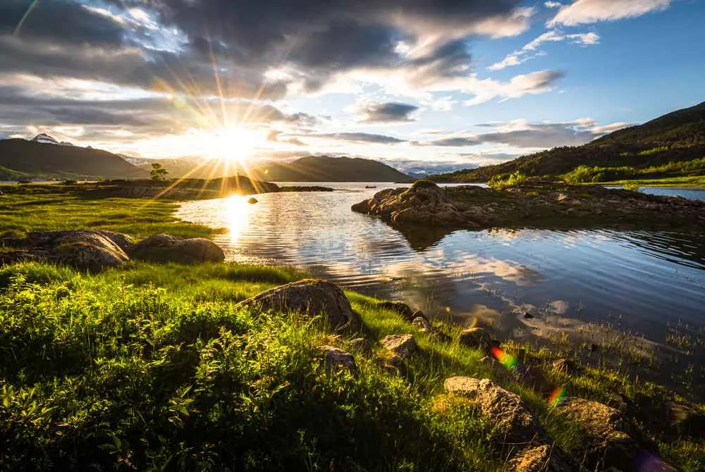Midnight Sun in Norway