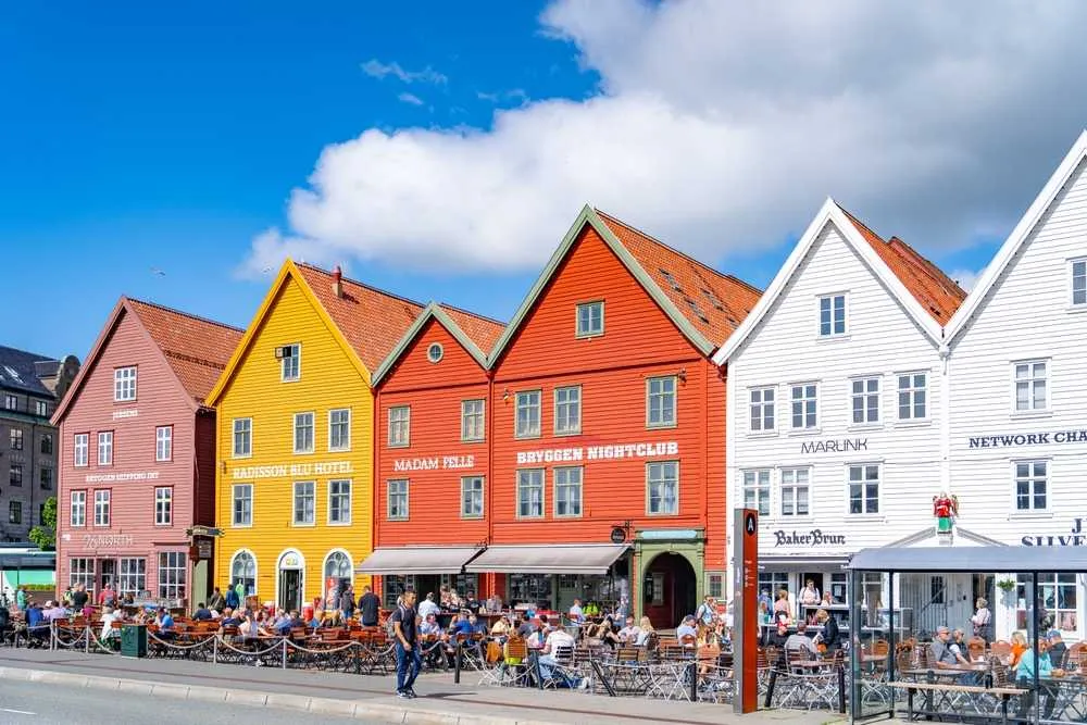 Bergen in June