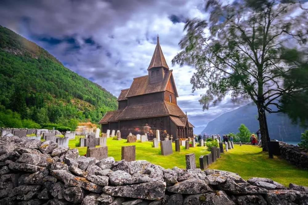 Urnes Stave Church in Vestland
