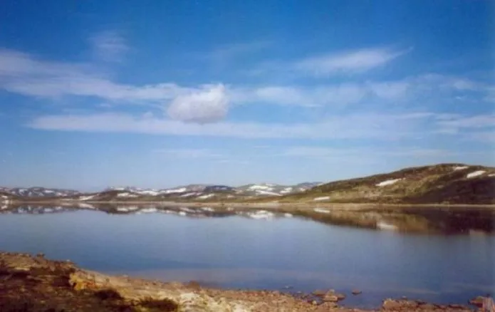 Handangervidda national park in Norway
