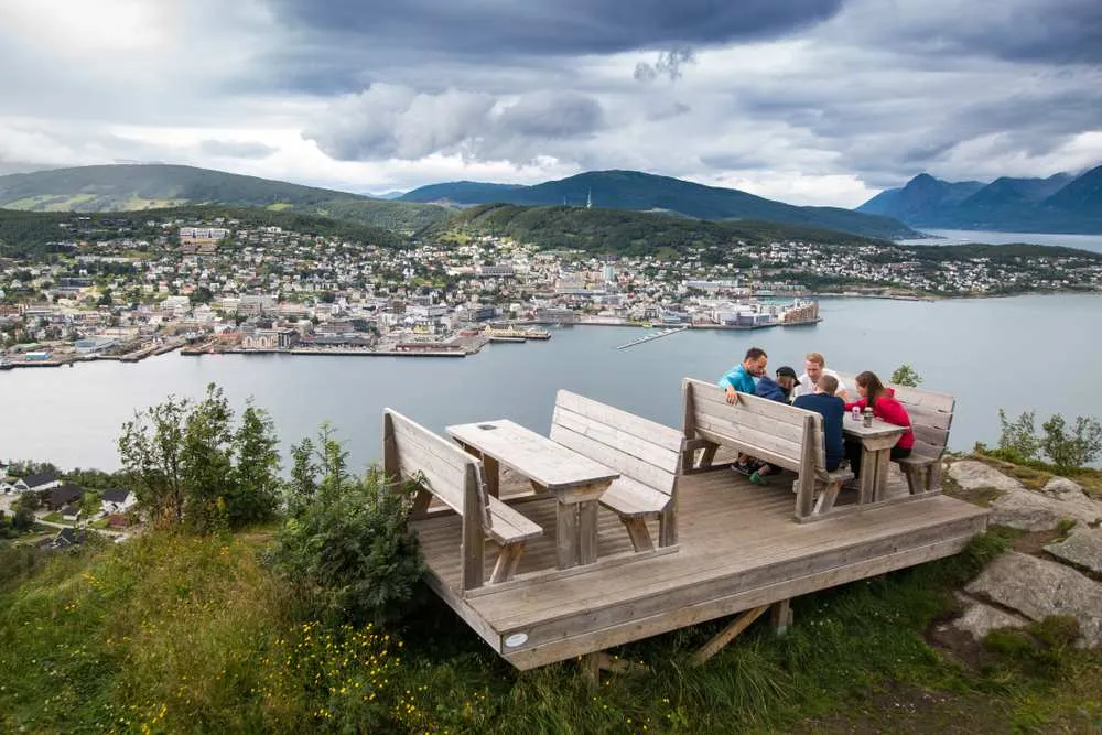 Utsikt i Harstad