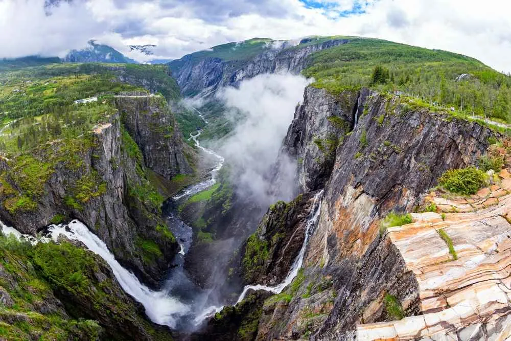 Voringsfossen Falls