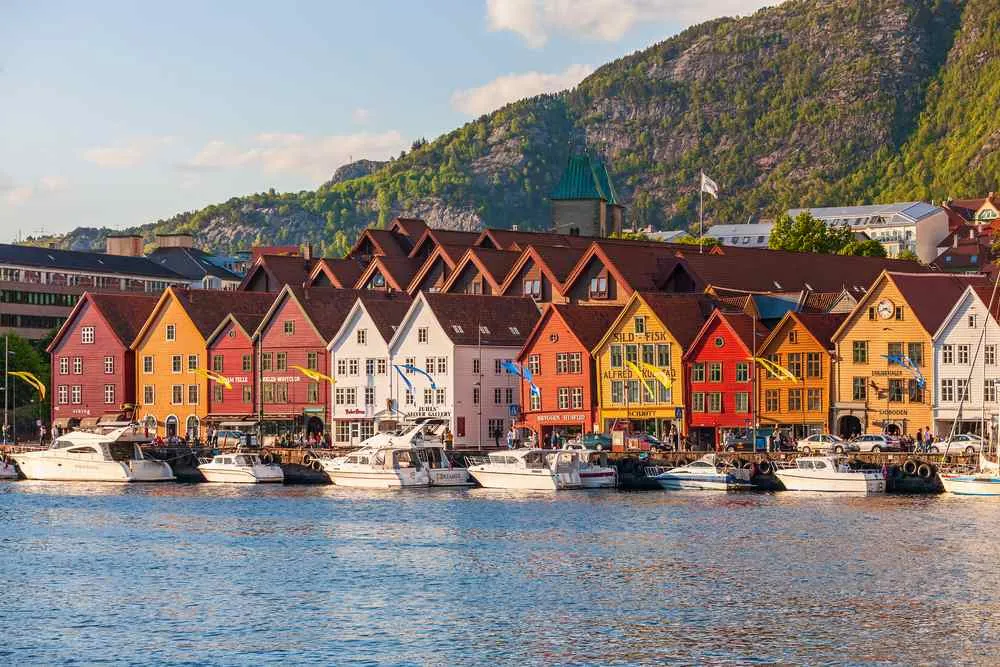 View of Bryggen
