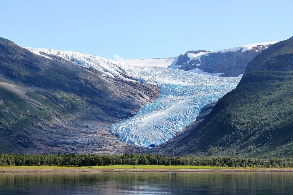 Svartisen Glacier in Norway