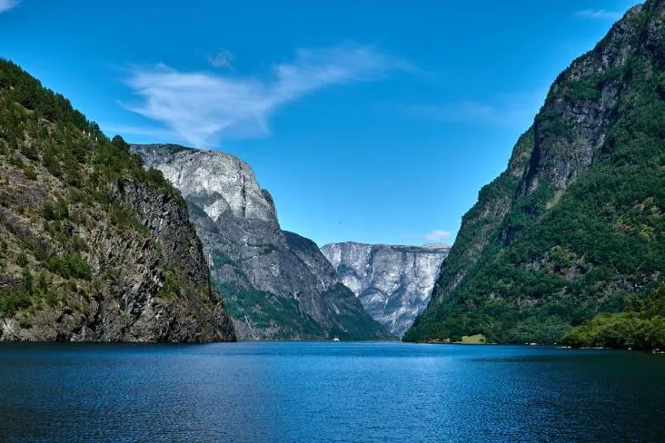 Amazing Naeroyfjord in Norway