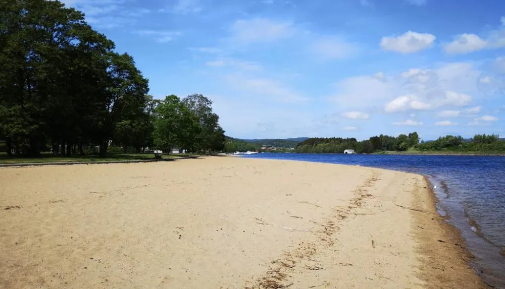 Hamresanden Beach in Norway