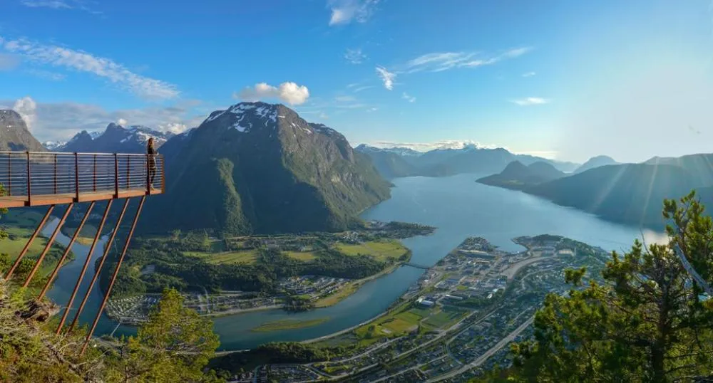 Romsdalsfjord in Norway