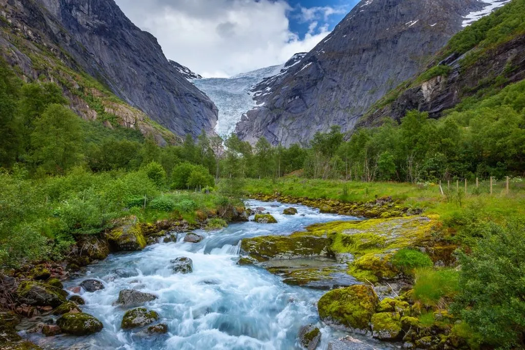 Glaciar in Norway
