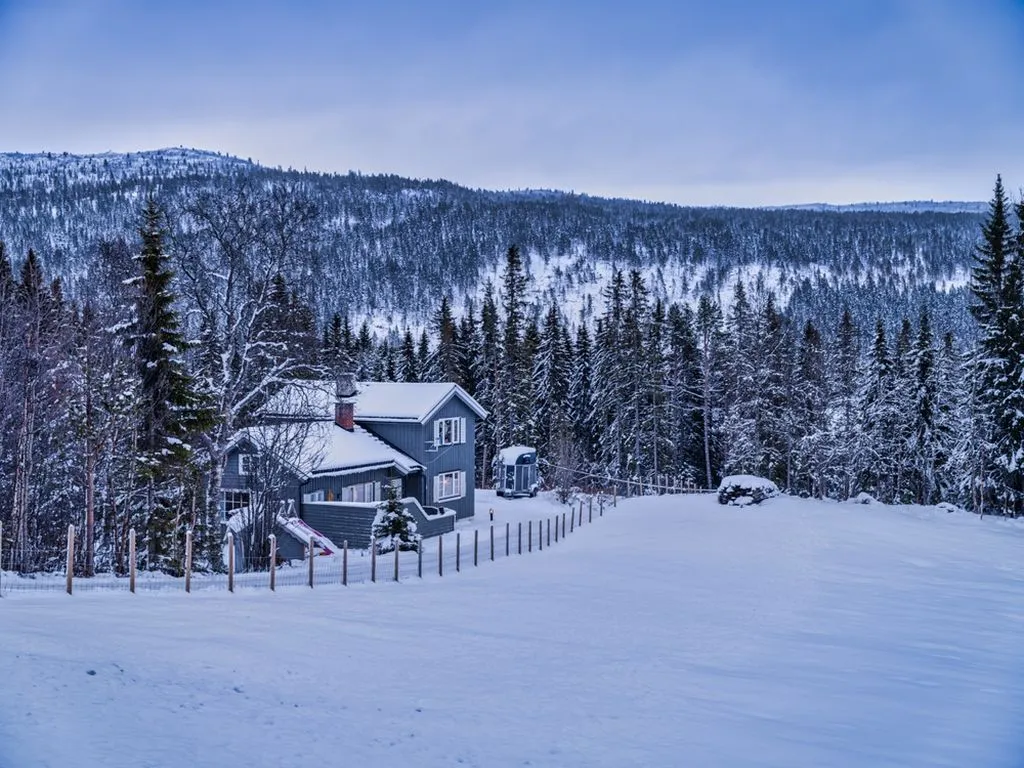 View of Geilo in Norway