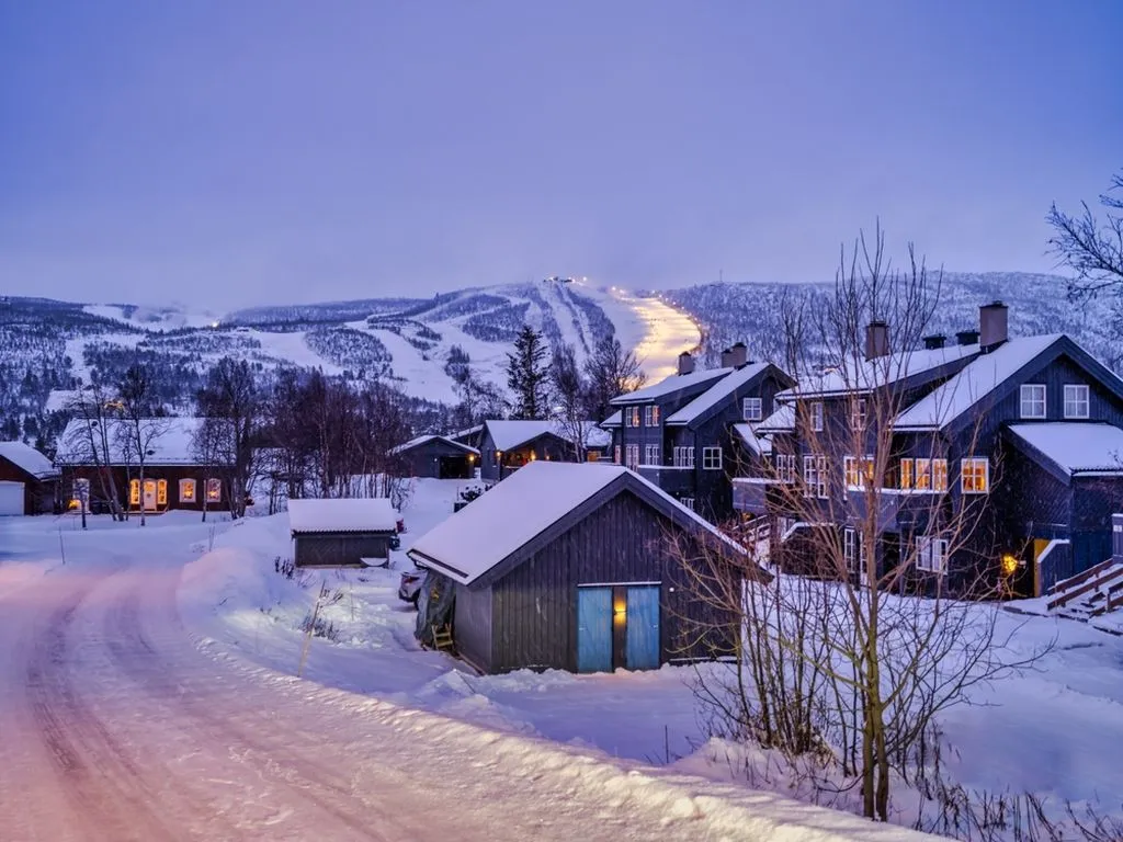 Geilo Town in Norway