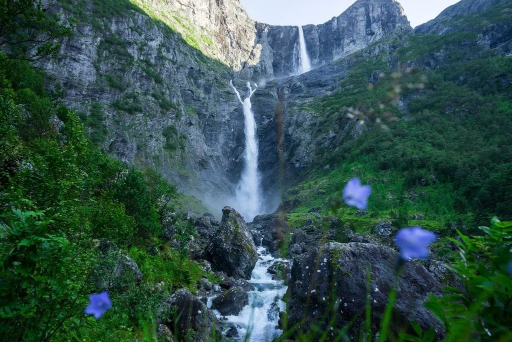 Mardalsfossen Waterfall