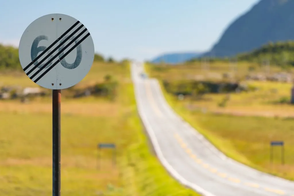 Road sign in Norway
