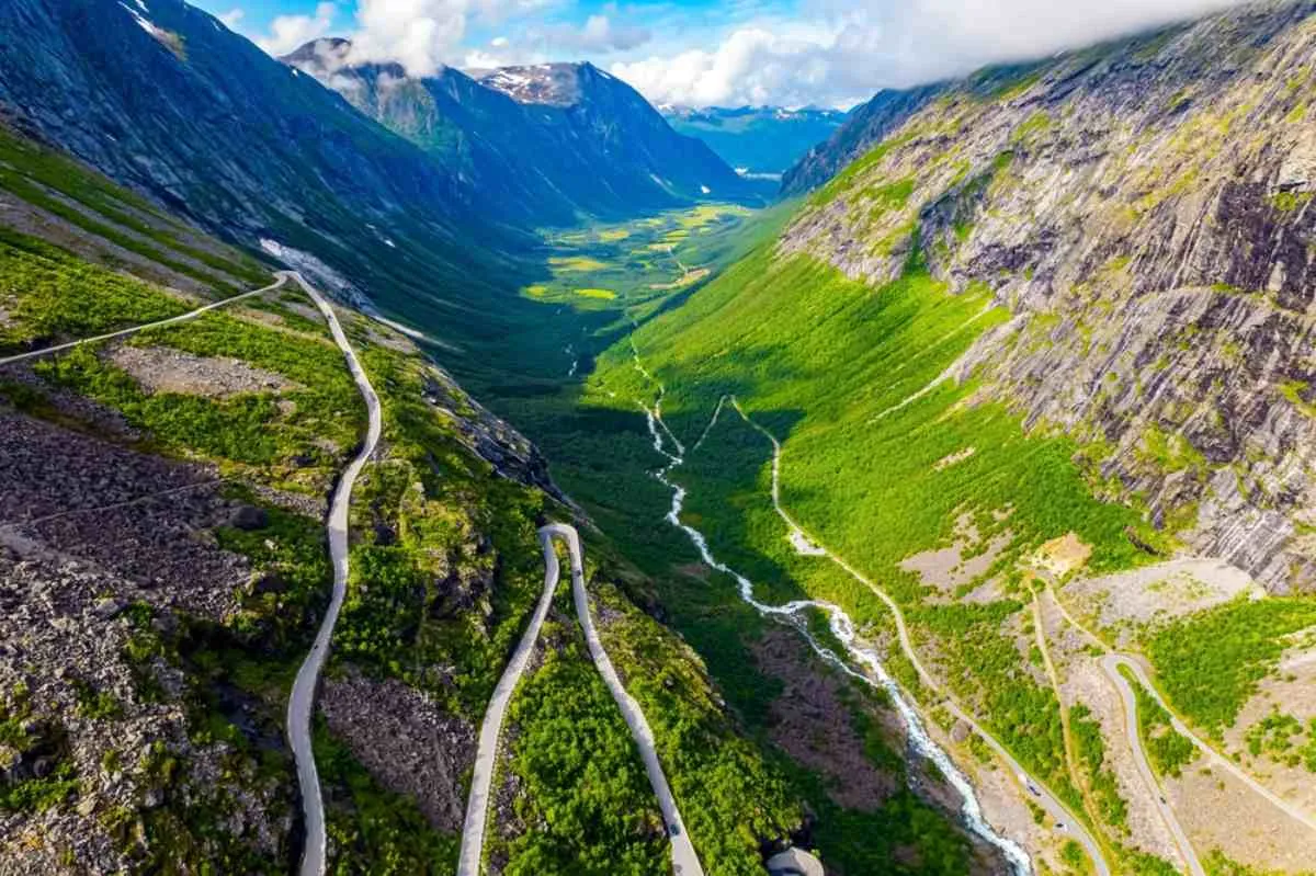 Troll Road in Norway: A Famous Winding Road in Fjord Norway