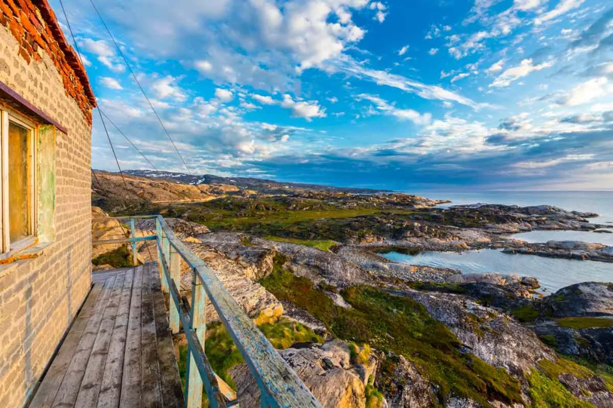 627 camping hammerfest barents sea