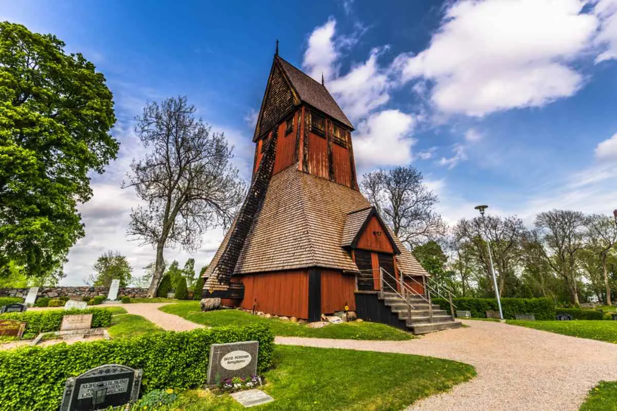 Le temple d'Uppsala