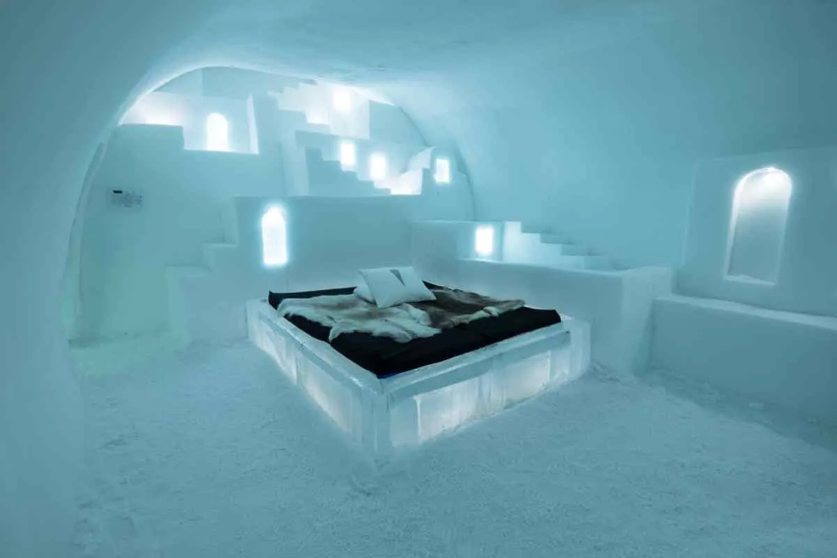 L'Icehotel à Jukkasjärvi