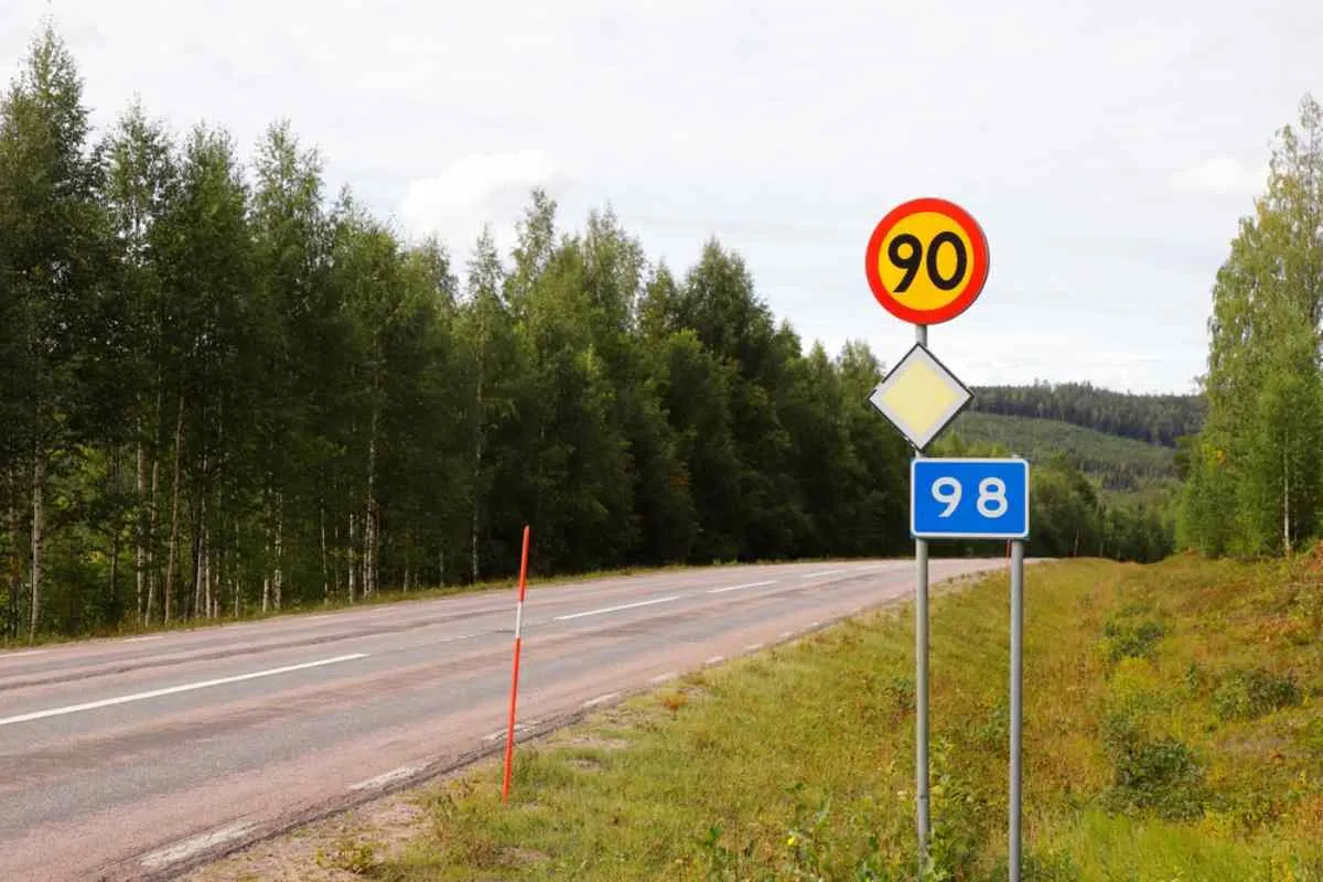 Limiti di velocità in Svezia