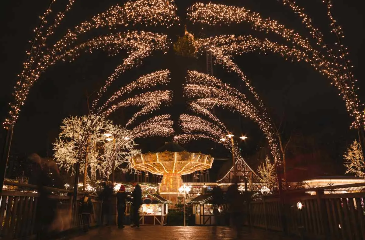 pueblo navideño en Suecia