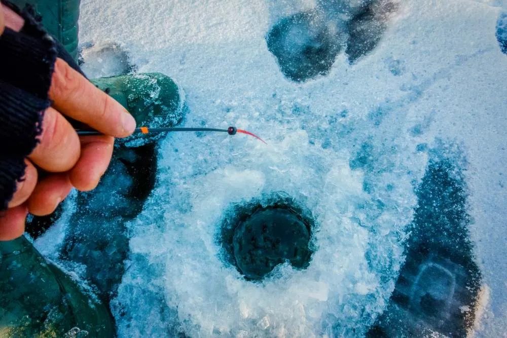 La pêche sur glace en Suède