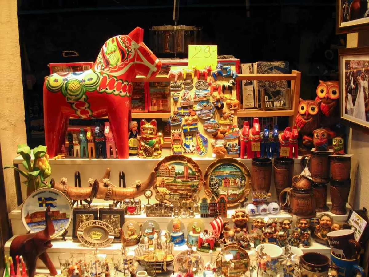 souvenirs traditionnels suédois