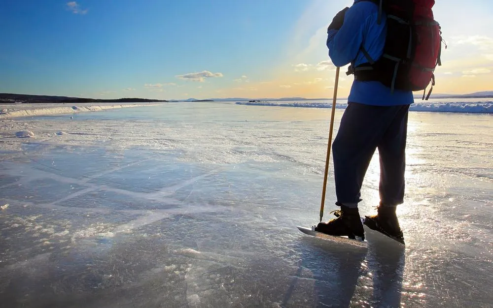 Le patinage sur glace en Suède