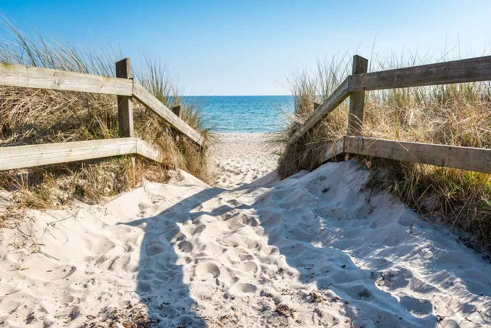 Plage en Suède